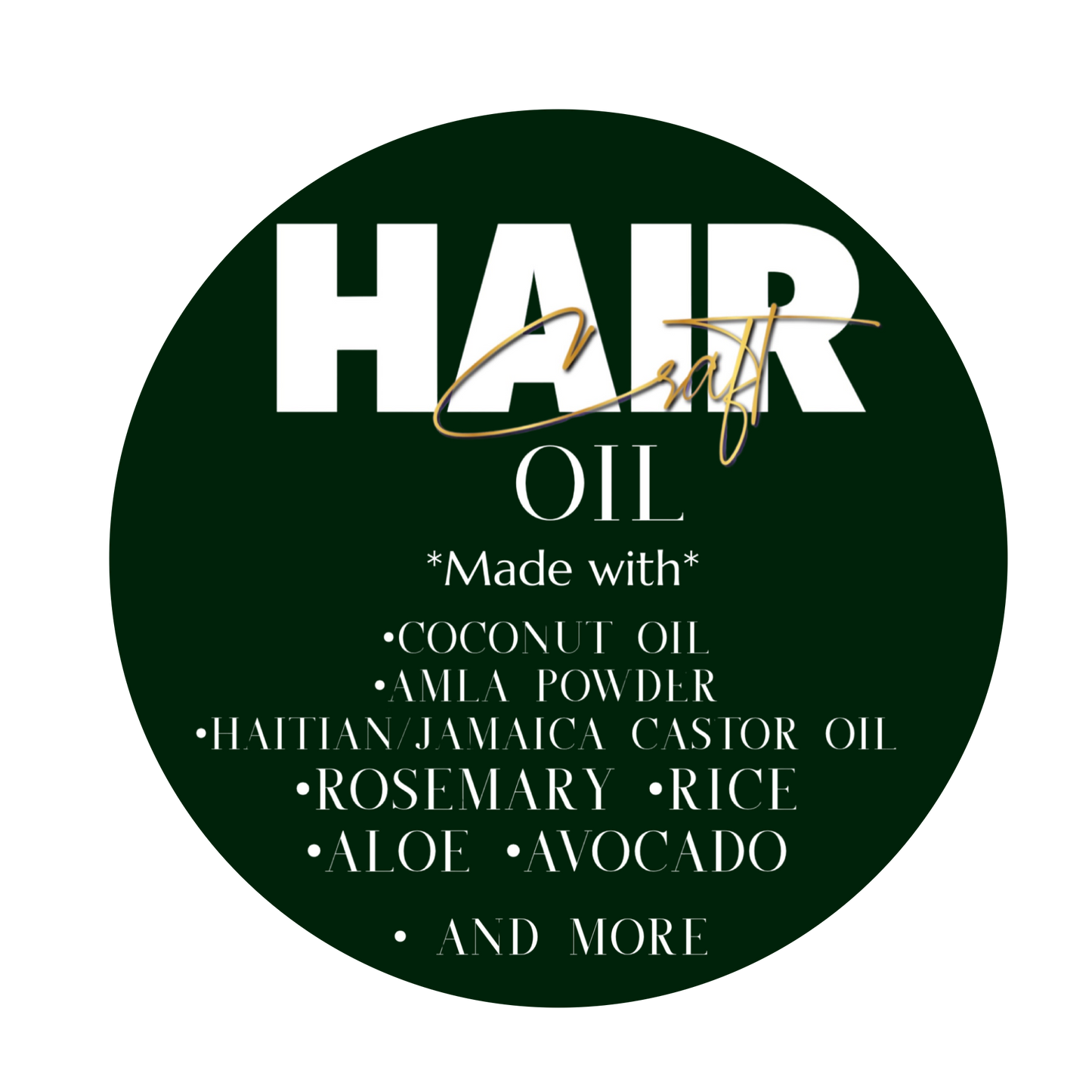 Hair Craft hair growth oil