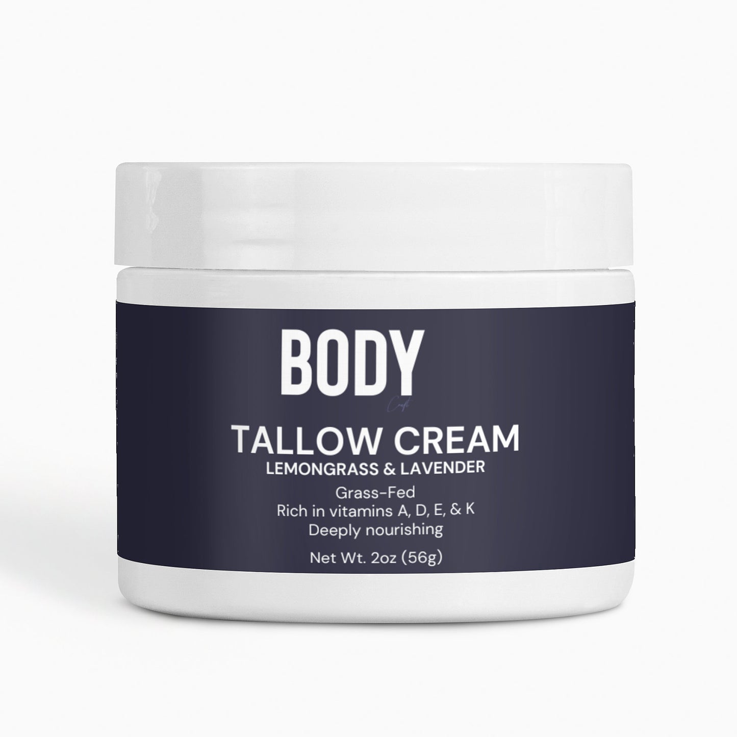 Tallow Cream Lemongrass & Lavender