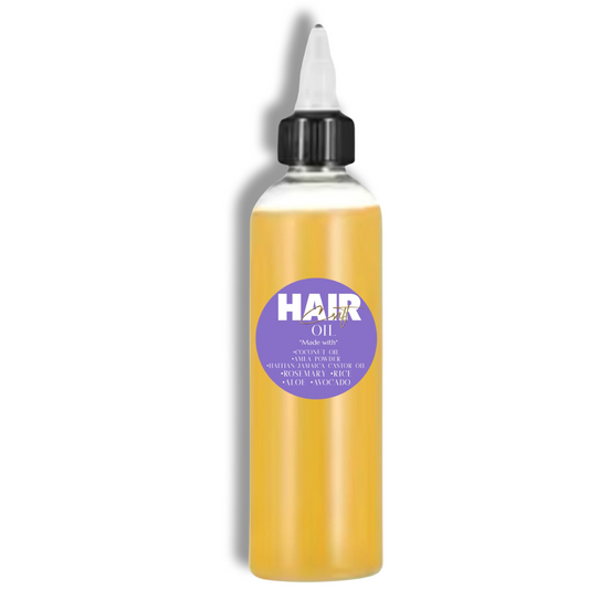 Organic hair growth oil