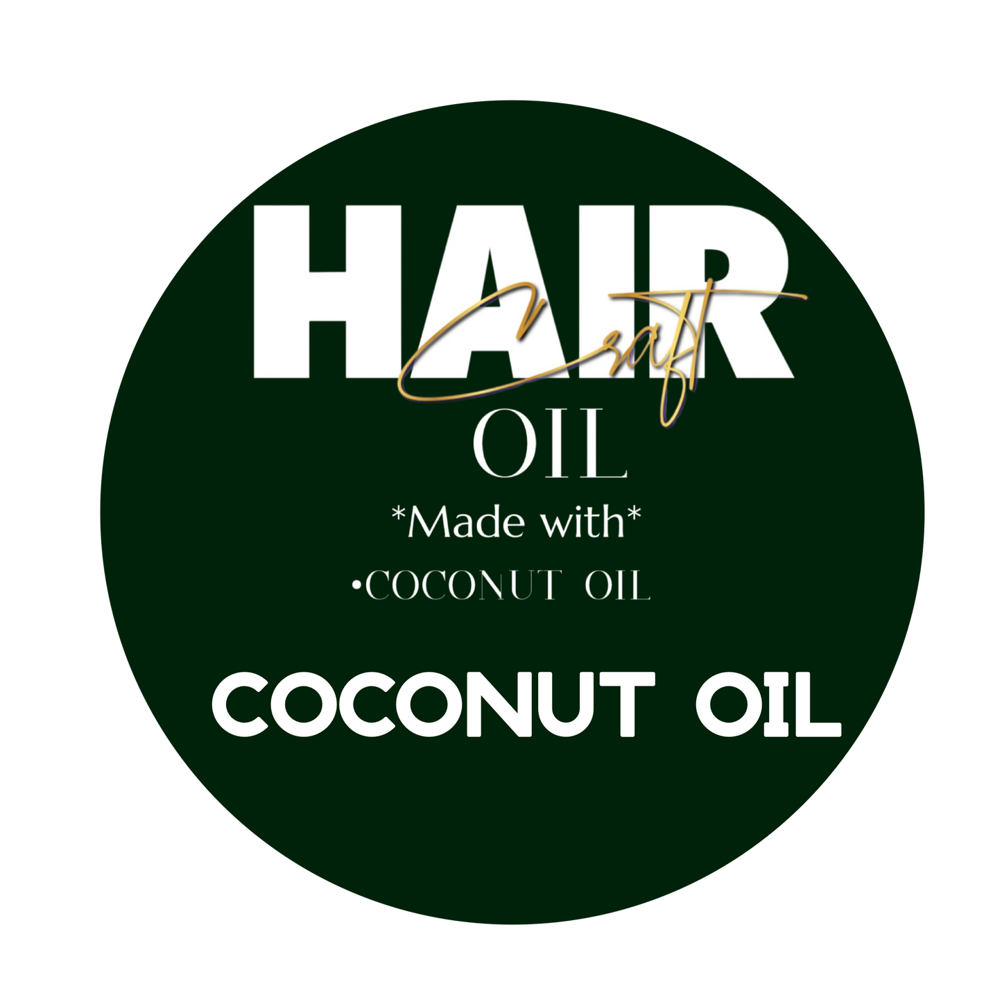 Hair Craft Organic Coconut oil