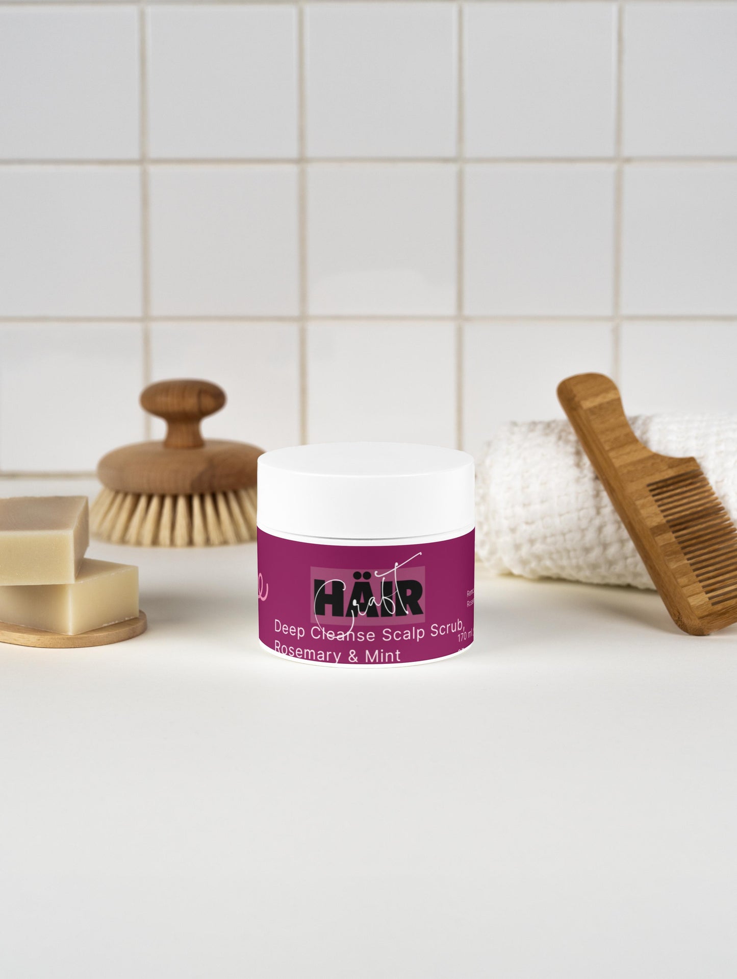 Hair craft Deep Cleanse Scalp Scrub, Rosemary & Mint