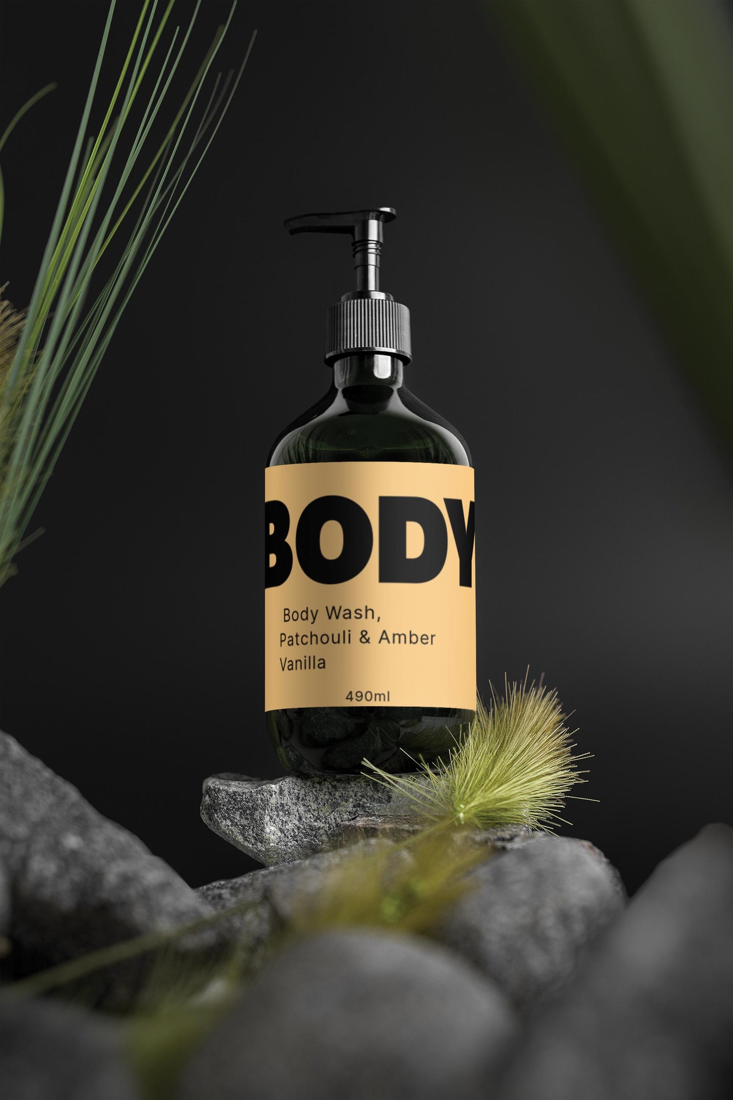 Body Wash, Patchouli & Amber Vanilla