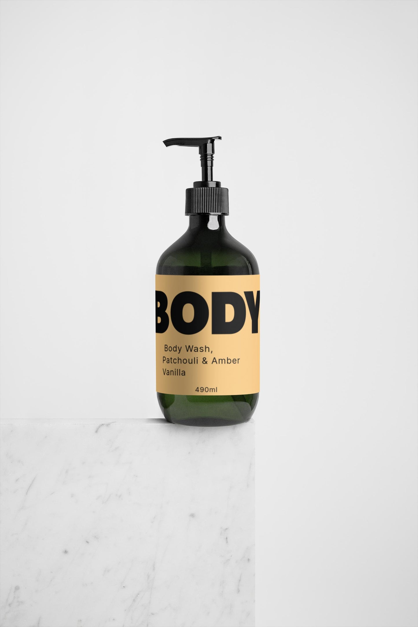 Body Wash, Patchouli & Amber Vanilla