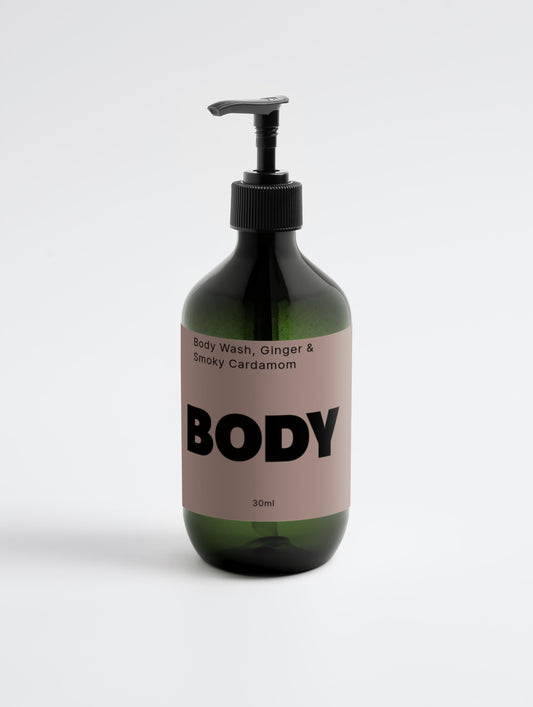 Body Wash, Ginger & Smoky Cardamom