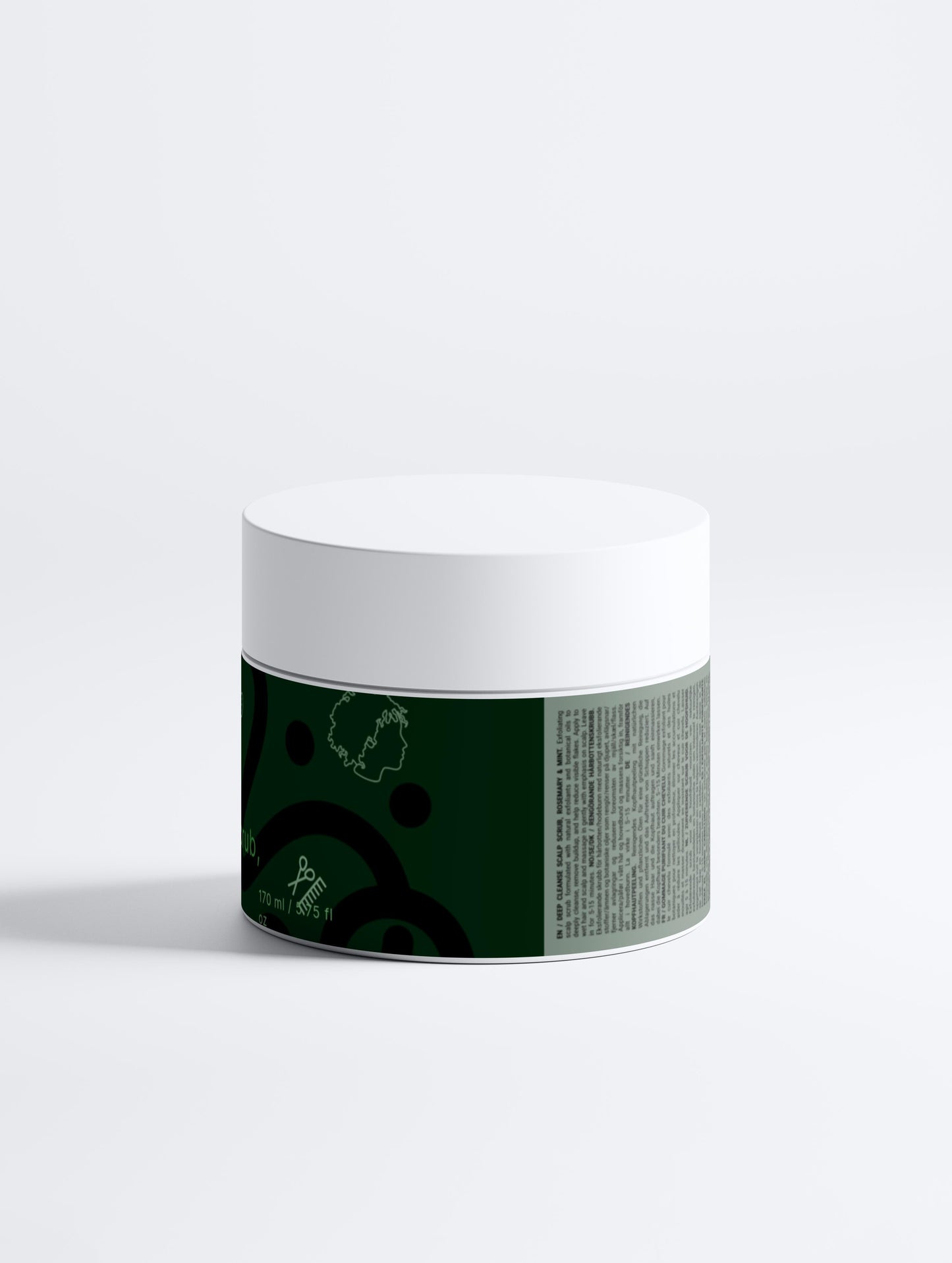 Hair craft Deep Cleanse Scalp Scrub, Rosemary & Mint