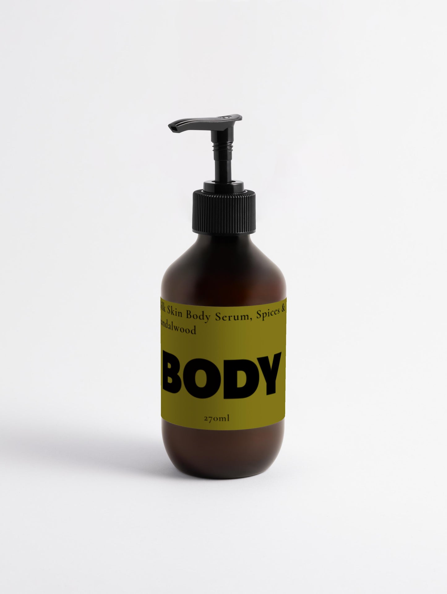 Silk Skin Body Serum, Spices & Sandalwood