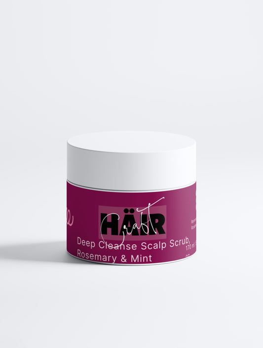 Hair craft Deep Cleanse Scalp Scrub, Rosemary & Mint