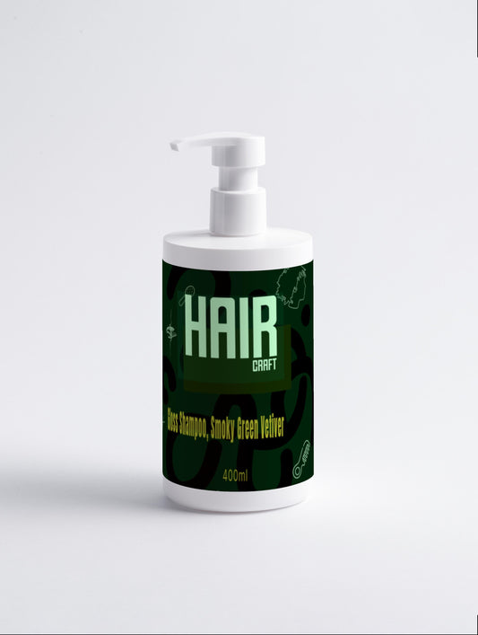 Hair Craft Gloss Shampoo, Smoky Green Vetiver